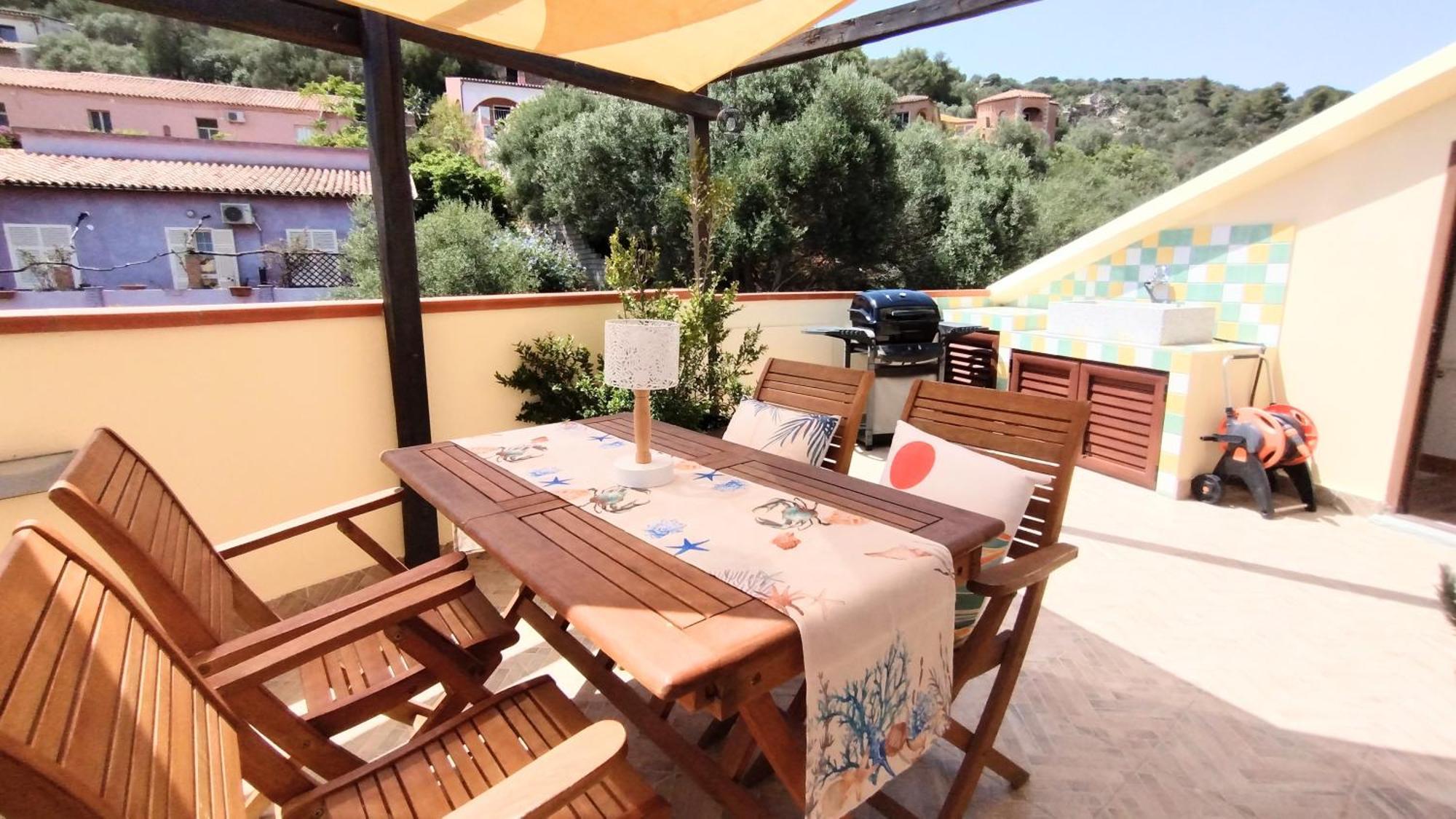 Appartamento La Terrazza - Localita Cala Gavetta لا ماداّلينا المظهر الخارجي الصورة